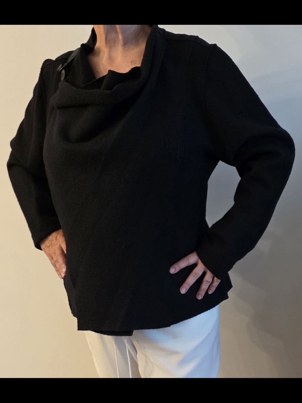 Get Your Wardrobe Ready For Fall With This EF Boiled Wool Sweater/Jacket